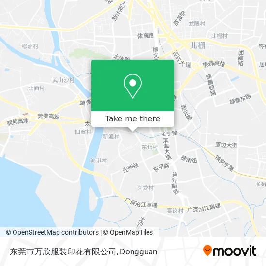 东莞市万欣服装印花有限公司 map