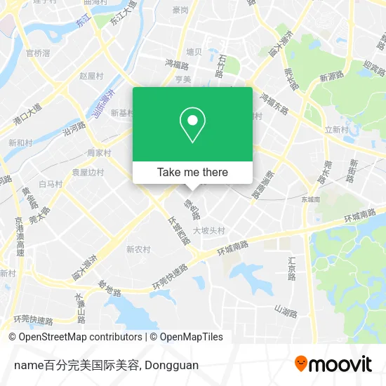 name百分完美国际美容 map