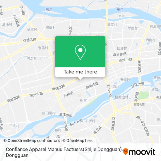 Confiance Apparei Manuu Factuers(Shijie Dongguan) map