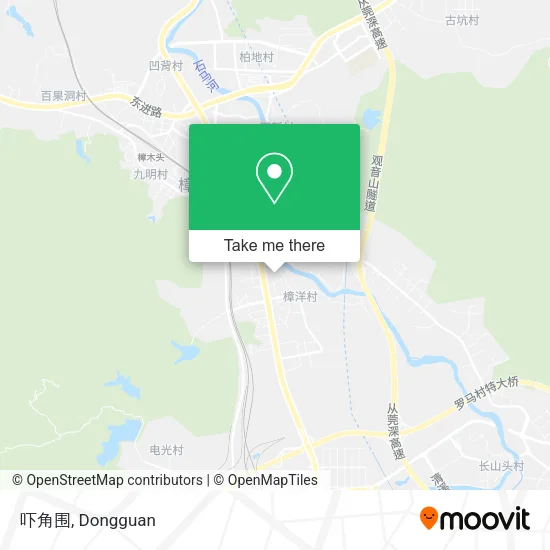 吓角围 map
