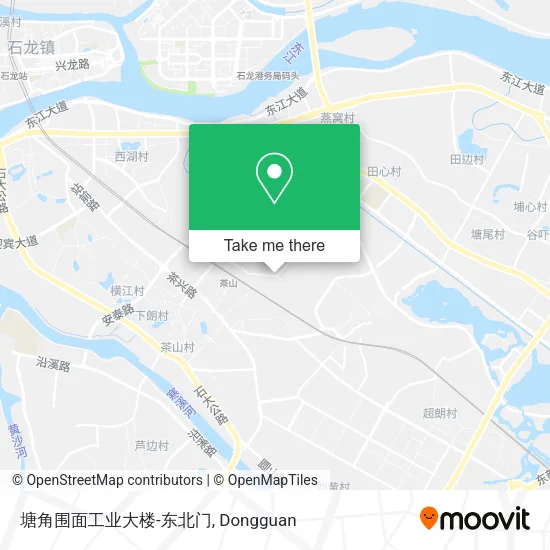 塘角围面工业大楼-东北门 map