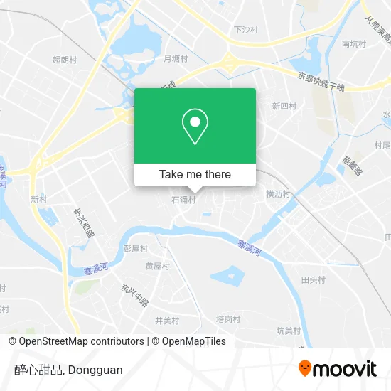 醉心甜品 map