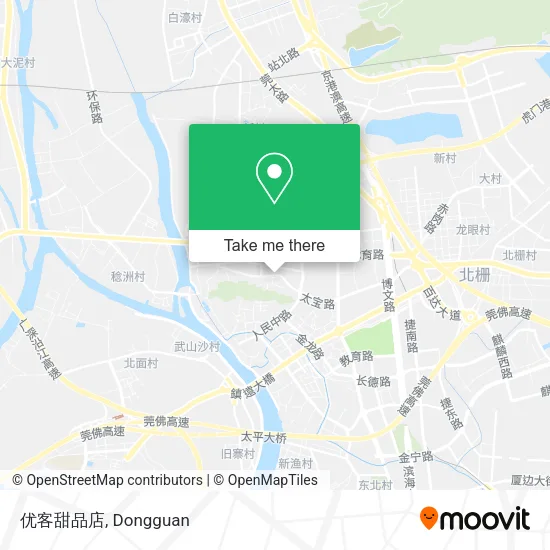优客甜品店 map