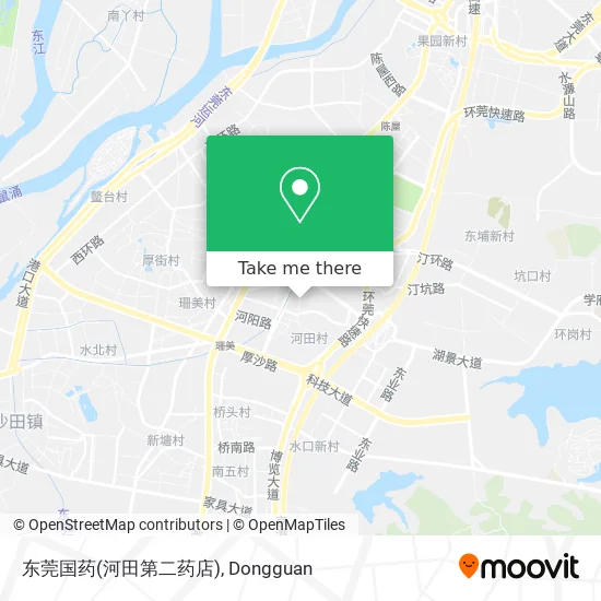 东莞国药(河田第二药店) map