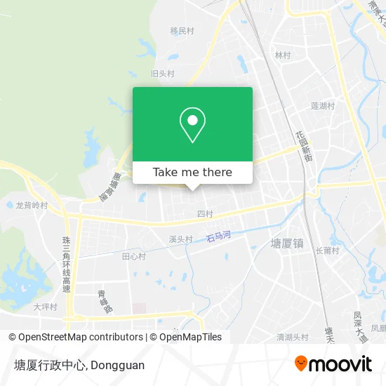 塘厦行政中心 map
