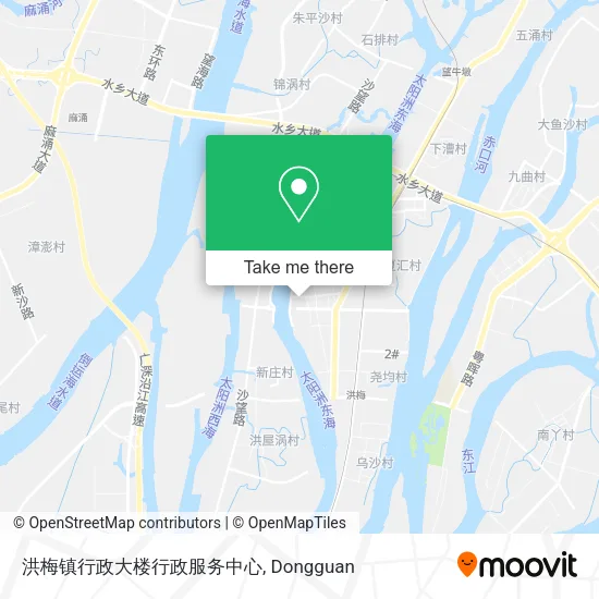 洪梅镇行政大楼行政服务中心 map