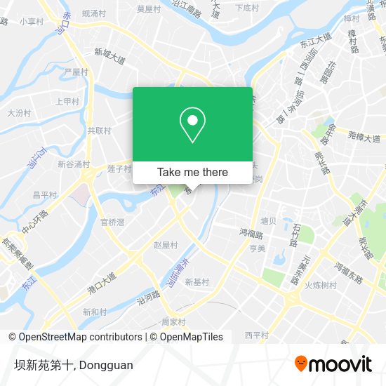 坝新苑第十 map