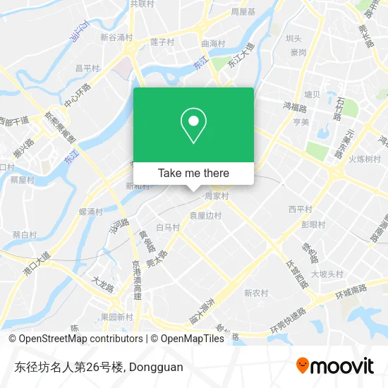 东径坊名人第26号楼 map