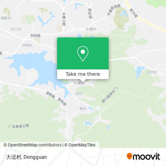 大迳村 map