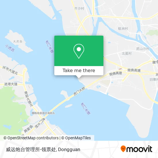 威远炮台管理所-领票处 map