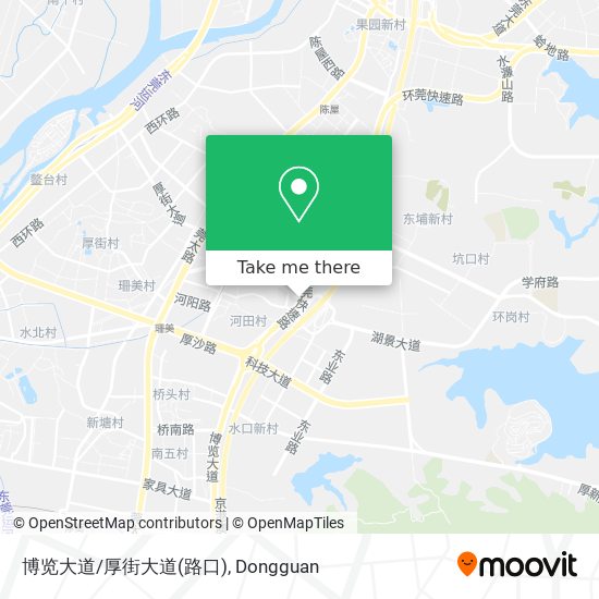 博览大道/厚街大道(路口) map