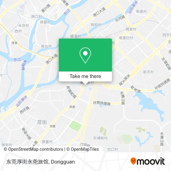 东莞厚街永尧旅馆 map
