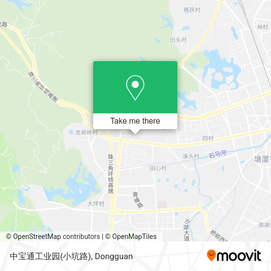 中宝通工业园(小坑路) map