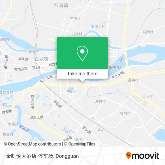 金凯悦大酒店-停车场 map