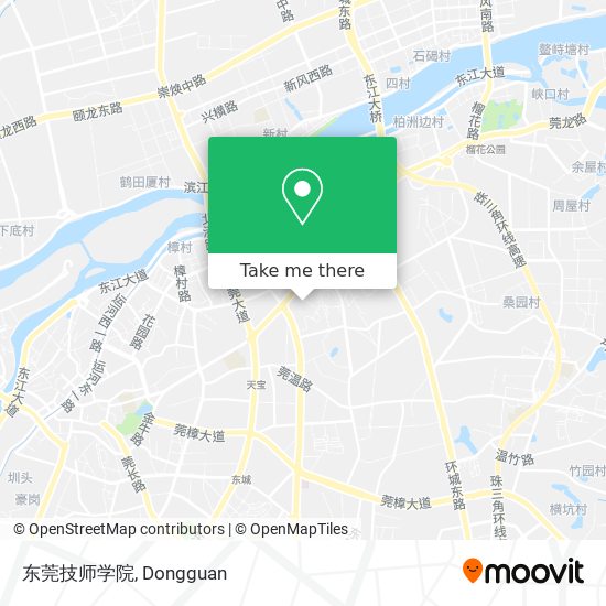 东莞技师学院 map