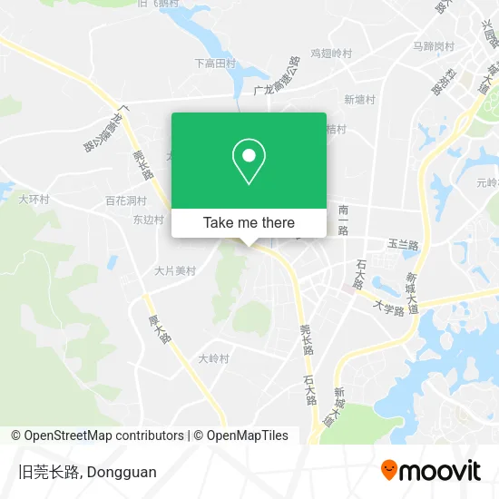 旧莞长路 map