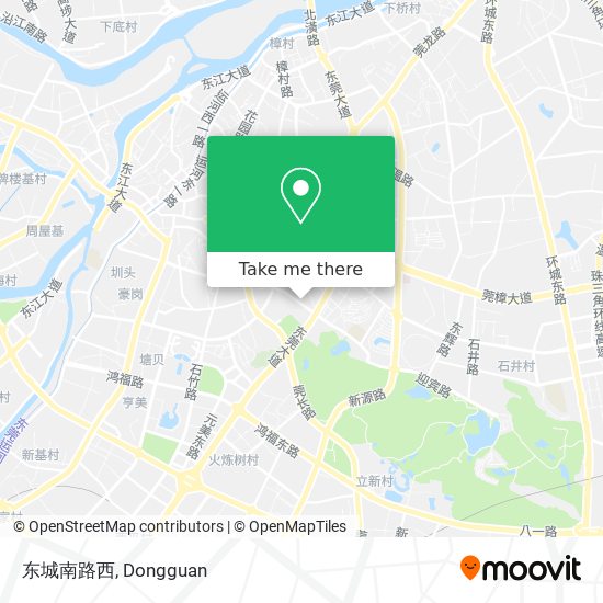 东城南路西 map