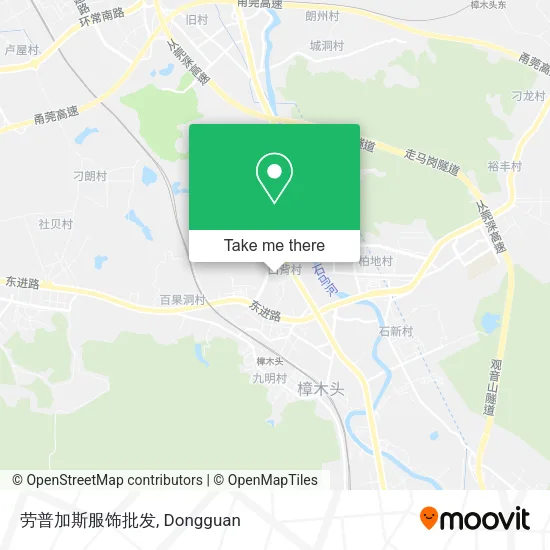 劳普加斯服饰批发 map