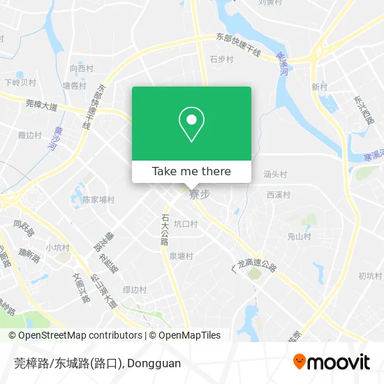 莞樟路/东城路(路口) map