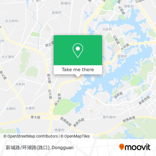 新城路/环湖路(路口) map
