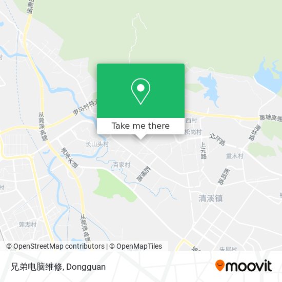兄弟电脑维修 map