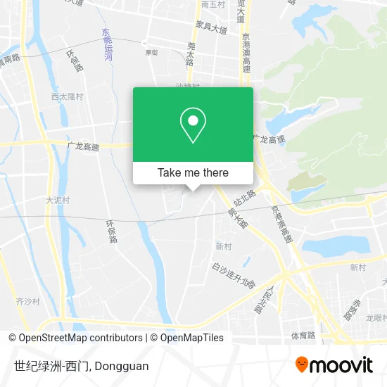 世纪绿洲-西门 map