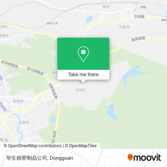 华生精密制品公司 map