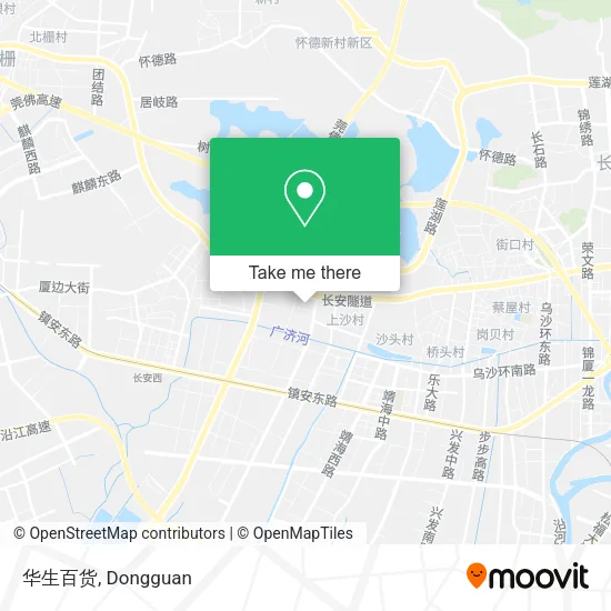 华生百货 map