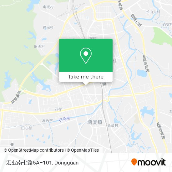 宏业南七路5A–101 map