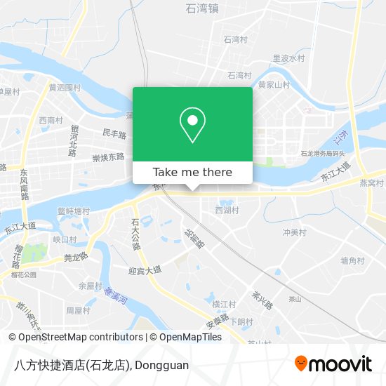 八方快捷酒店(石龙店) map