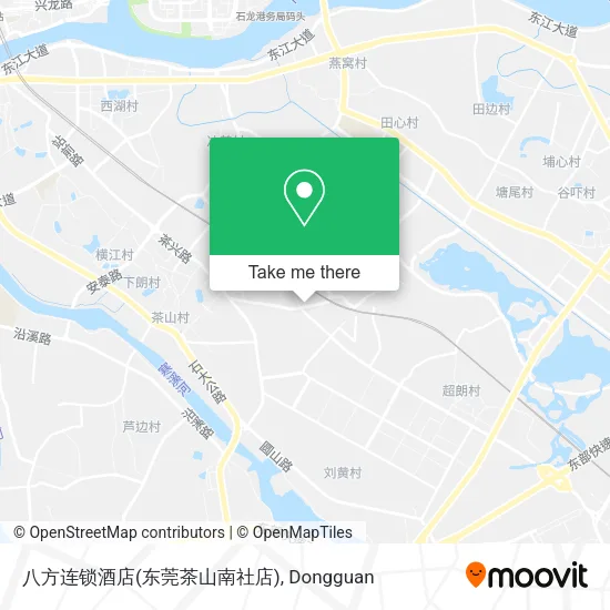 八方连锁酒店(东莞茶山南社店) map