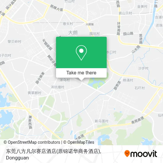 东莞八方凡尔赛店酒店(原锦诺华商务酒店) map