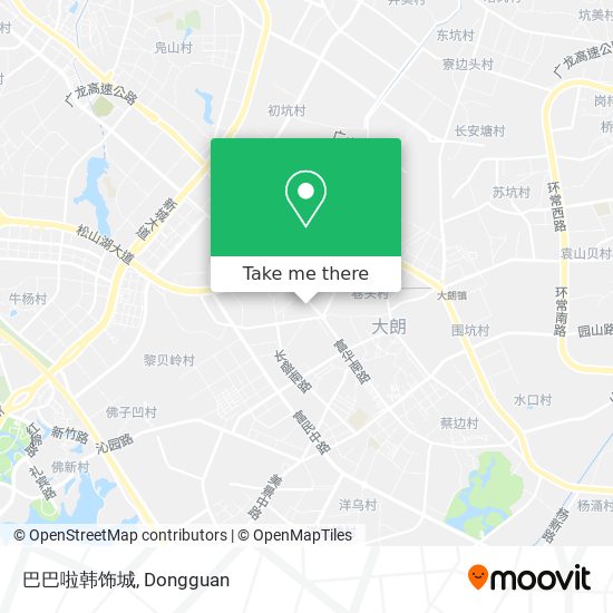 巴巴啦韩饰城 map