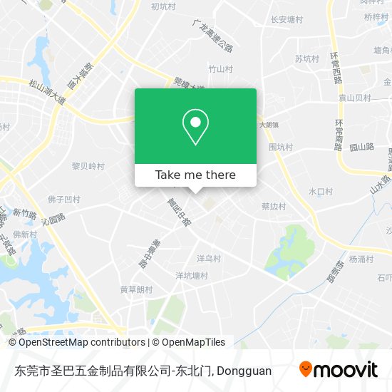 东莞市圣巴五金制品有限公司-东北门 map