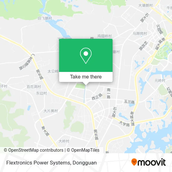 Flextronics Power Systems map