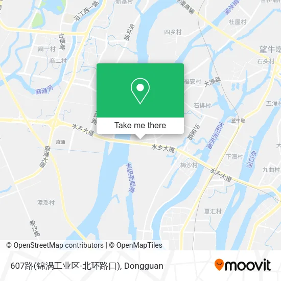 607路(锦涡工业区-北环路口) map