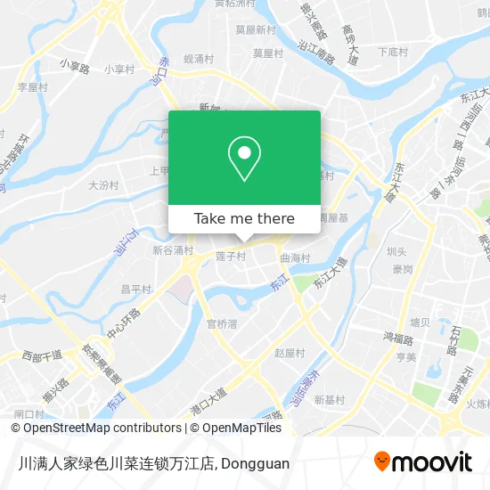 川满人家绿色川菜连锁万江店 map