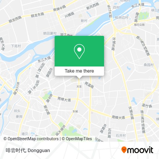 啡尝时代 map