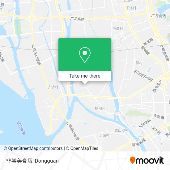 非尝美食店 map