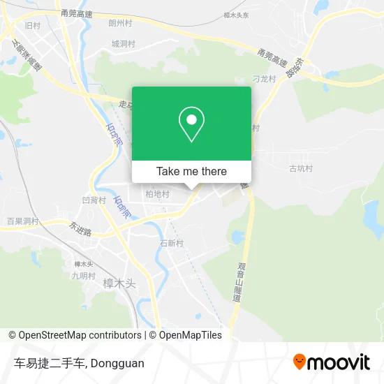 车易捷二手车 map