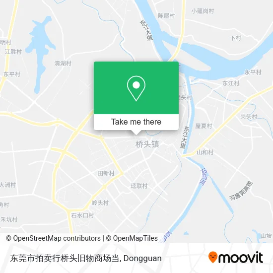东莞市拍卖行桥头旧物商场当 map
