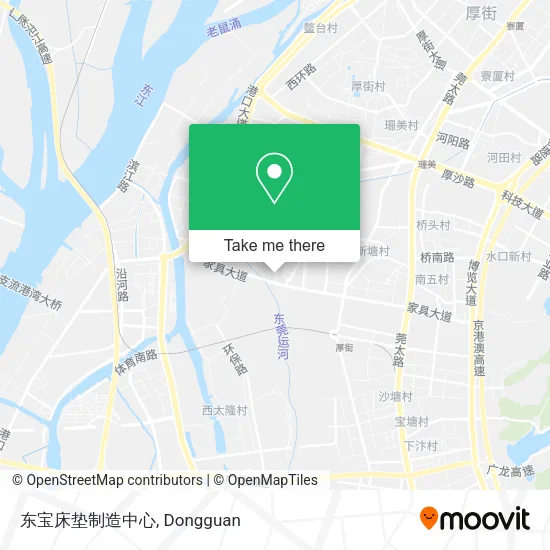 东宝床垫制造中心 map