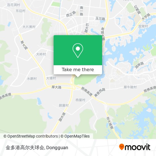 金多港高尔夫球会 map