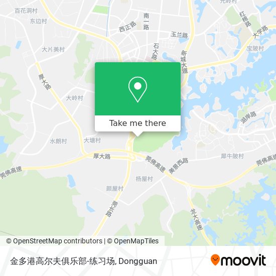 金多港高尔夫俱乐部-练习场 map