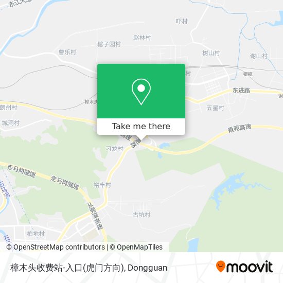 樟木头收费站-入口(虎门方向) map