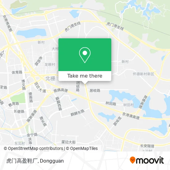 虎门高盈鞋厂 map