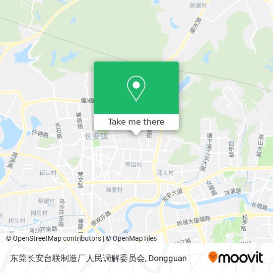 东莞长安台联制造厂人民调解委员会 map