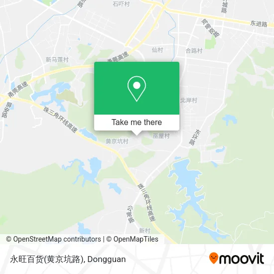 永旺百货(黄京坑路) map