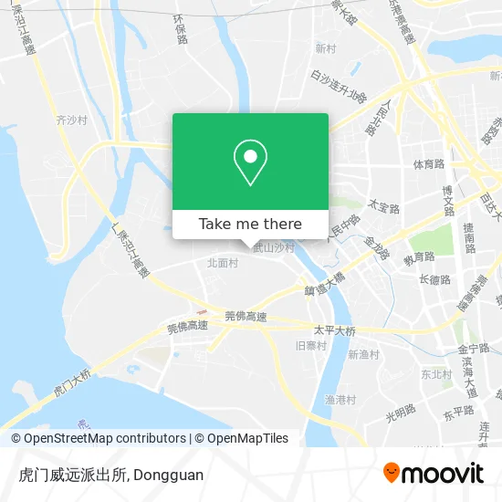 虎门威远派出所 map