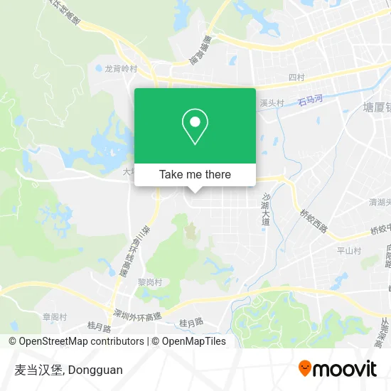 麦当汉堡 map